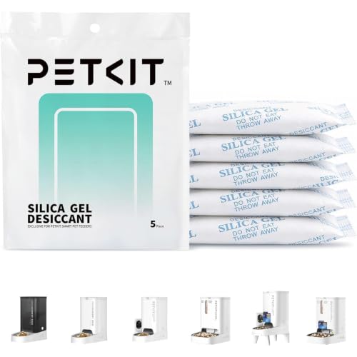 PETKIT - Essiccante di ricambio per alimentatori intelligenti, confezione da 5 pezzi