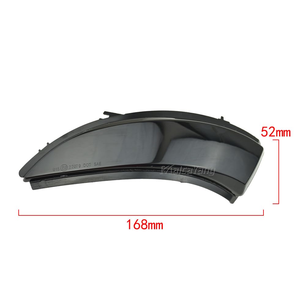 Une paire Indicateur de Miroir Sequentiel Dynamiques LED Clignotant pour Clio IV MK4 BH RS Grandtour KH (2012-2018)