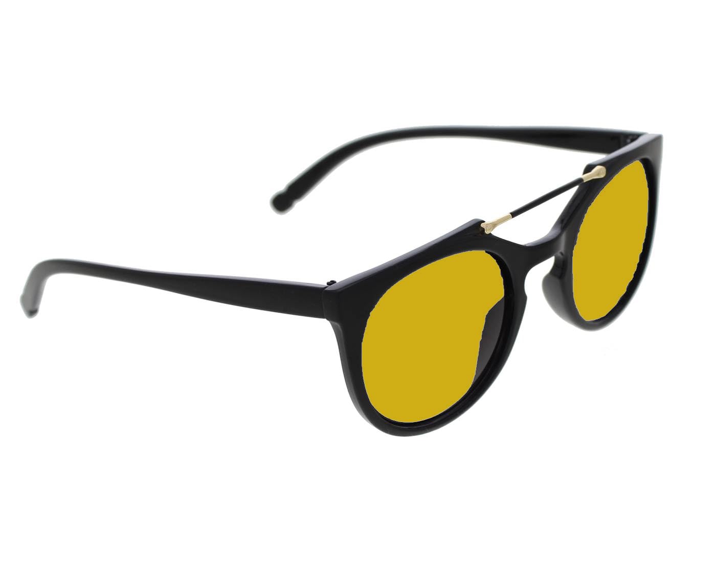 VastAll Day 24 Hour Driving Glasses| UV Protection Sunglasses | Blue Ray Blocking And Gaming Glasses | YELLOW