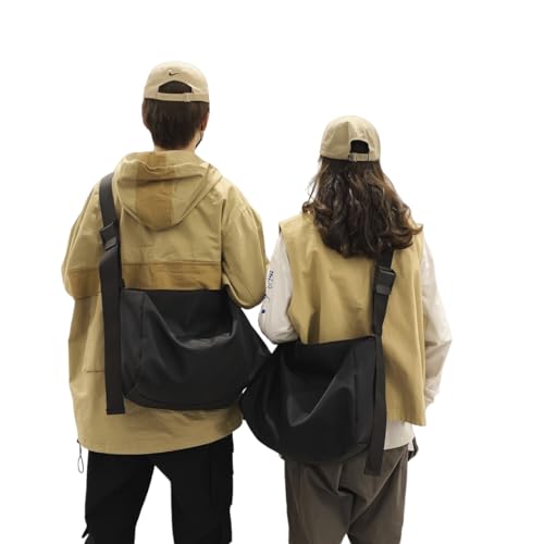 Large Capacity Men's Commuter Dumpling Bag Bag Women's Casual Sports Fitness Crossbody Canvas Bag Workwear Bag3