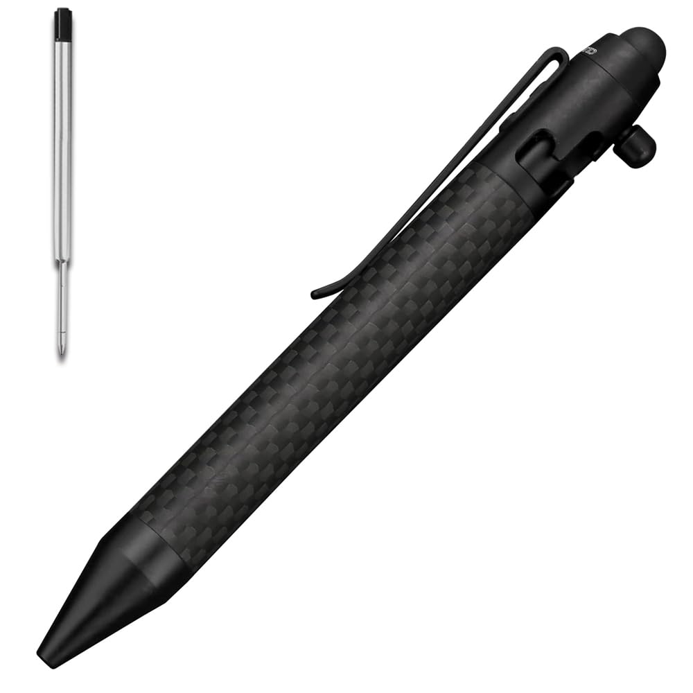 4.9'' Carbon Fiber Bolt Action Pen