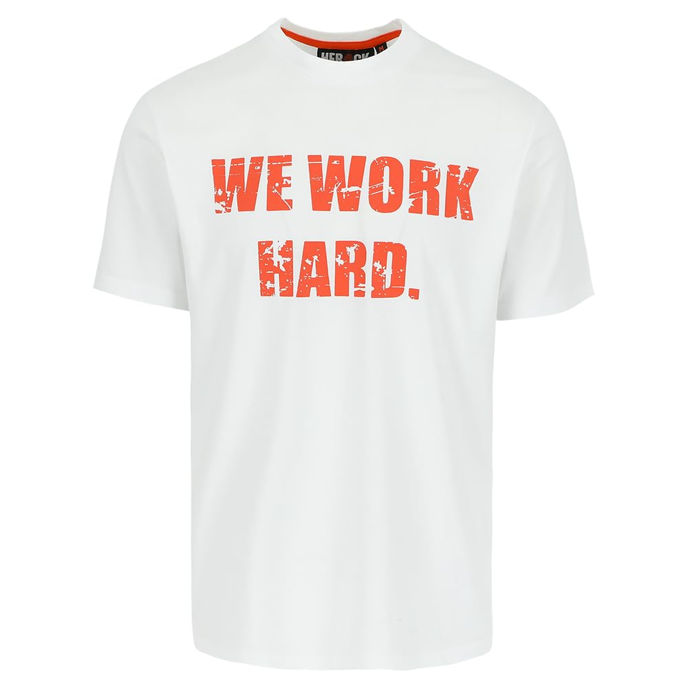 Camiseta Anubis blanco S de HEROCK Workwear ligera y de algodón 8