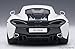 Autoart Mclaren 570S White with Black Wheels 1/18 Model Car