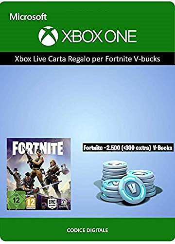 Xbox Live Carta Regalo per Fortnite 2800 V-Bucks | Xbox One - Codice download