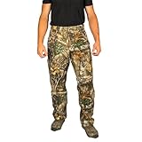 HOT SHOT Men’s Flannel Lined Camo Hunting Pants – Camouflage Outdoor Pants for Men