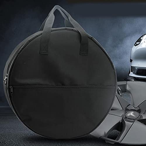 18in 19in Wiel Cover Opbergtas voor Model Y, Waterdichte Wiel Cover Spare Carrying Bag met Handgrepen Tote, Hubcap Opbergtas Beschermers Zak voor Model Y