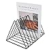Yunobi 9 Slot IronTriangle Porte-porte-documents Album Sorter Organiseur Magazin Draht Rack livre de bureau Decor pour Home Office