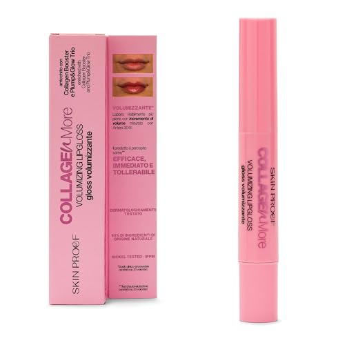 SKIN PROOF - COLLAGEN MORE | GLOSS VOLUMIZZANTE LABBRA | EFFETTO VOLUME LIPS IMMEDIATO