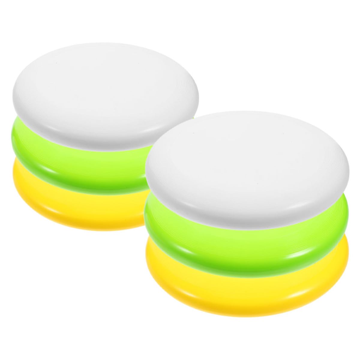 6 Stück Discgolf Starter Golfscheiben aus Strapazierfähigem Pe Disc Golf Putter Midrange Driver Leichtes Wurfgewicht für Einsteiger und Freizeitspieler im Outdoor Sport
