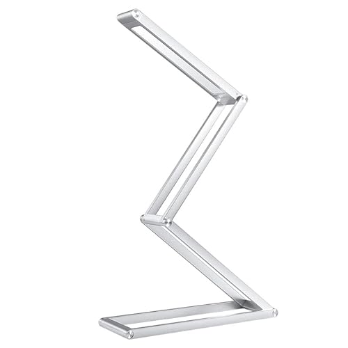 WIPPWER Lámparas de Mesa Lámpara de Mesa LED Lámpara de Escritorio Plegable Portátil Regulable LED Lectura Estudio Trabajo Aleación Mini Lámparas Creativas Lámpara