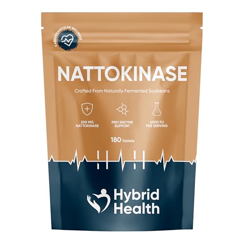 Hybrid Health Nattokinase 180 Tablets