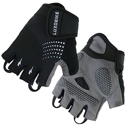 Gants de vélo HFG03 Noir taille M parfaits pour vos sorties d été en ville