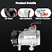 cciyu Air Conditioning Compressor for Chrysler Aspen for Dodge Durango for Jeep Commander Grand Cherokee 3.7L 4.7L 2004-2007 Replaces AC Compressor for Car