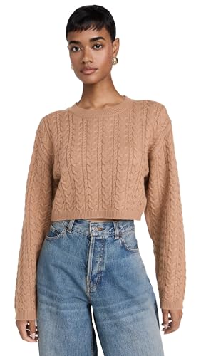 ASTR the label Women's Jorah Sweater, Camel, Brown, L at Amazon
