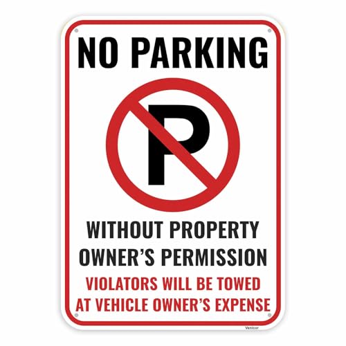Panneau zone de remorquage pour sécuriser votre sortie de garage privée