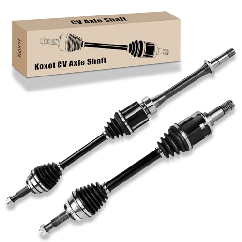 Koxot 2PCS Front CV Axle Shaft Assembly for Toyota Camry 2012 2013 2014 2015 2016 2017 2.5L L4 Gas FWD Only Non-Hybrid No AWD/4WD & Manual/CVT 2015 Only Pre 01/2015 Build OE# 66-5294 66-5410