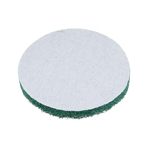 Image of uxcell 5 Inch 240 Grit Drill Power Brush Tile Scrubber Scouring Pads Cleaning Tool 5pcs (Pack of 4)