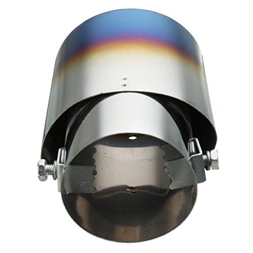 Image of Oshotto Stainless Steel SS-006 Car Exhaust Muffler Silencer Cover Compatible with Hyundai Venue (Multicolor)