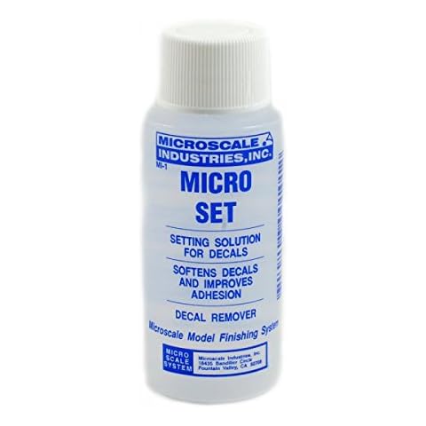 MicroScale Industries Micro Set - Decals setting solution for flat surfaces Cover