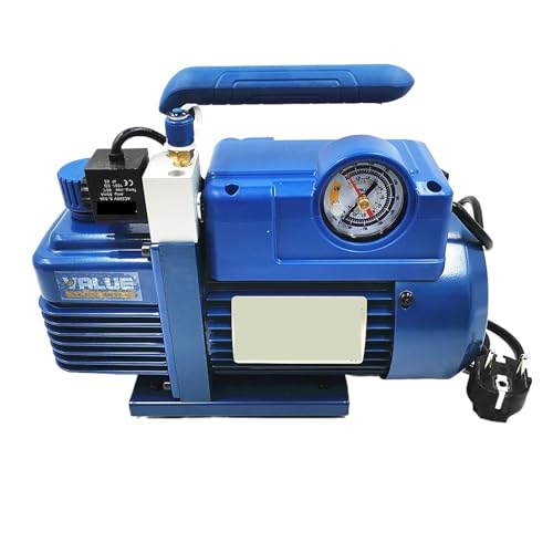 Bomba de vacío para aire acondicionado, 3,6 m3/h, 220 V, 180 W, modelo V-i120SV, compatible con refrigerantes R410A, R407C, R134a, R12 y R22 miniatura 1