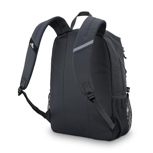 Image of High Sierra Everclass Backpack - Travel or Work Laptop Bookbag with 360 Reflectivity, Dual Water Bottle Pockets & Fits Laptops Up To 15.6 inch, One Size, Mercury