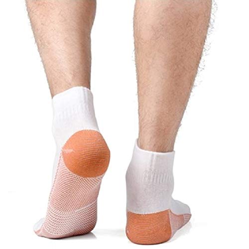 Image of Sports Socks - Copper Infused, reduces odor, Keeps Feet Dry, Arch Support, Copper Infused Anti-mirobials control odor-causing bacteria