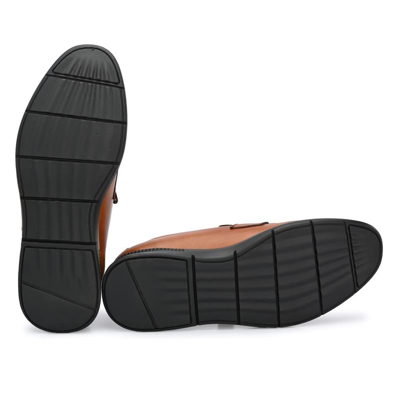 Image of Legwork Men's Leather Loafer Shoes for Men and Boys