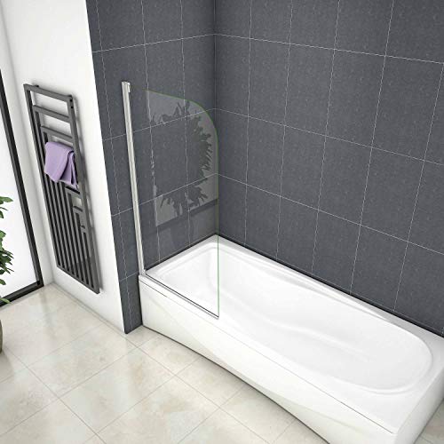 Parete per Vasca Anta singola 80x140cm Sopravasca