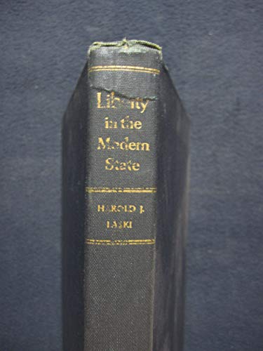Liberty in the Modern State B001P4XE4Y Book Cover