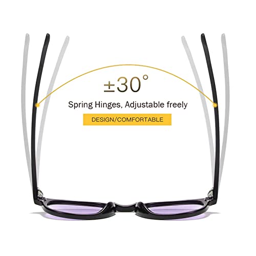 Image of K.LAVER Photochromic Polarized Sunglasses For Men Women UV Protection Round Clear Driving Glasses Anti Glare Eyewear Glasses