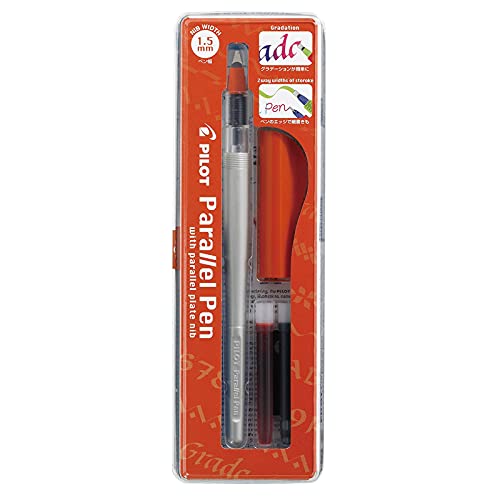 Pilot - Pluma caligráfica Parallel Pen Recargable, Multicolor, 1.5 mm (FP3-15-SS)