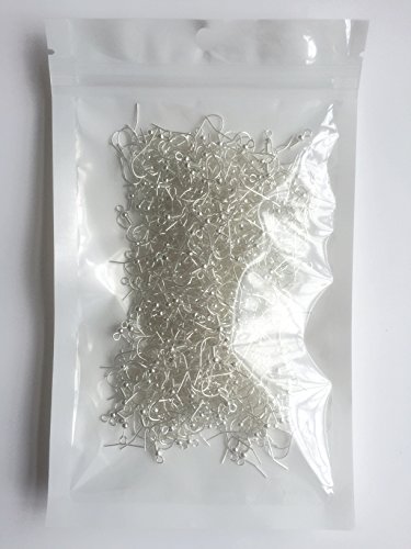 400Pcs Iffree Allergenic Stainless Steel Surgica Steel Earring Hook (Silver,19Mm) Earrings Earring,Earring Backs,Steel Hook,Earring Hooks,Stainless Steel Earrings,Stainless Steel Hooks,Stainless Hook #TOP4