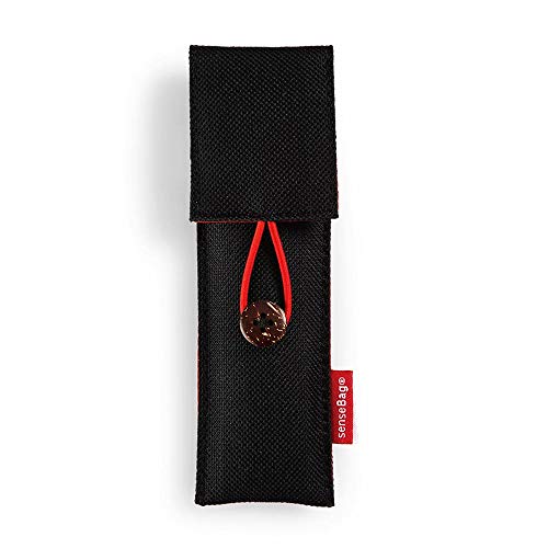 SenseBag Pen Case for 2 Pens, Black Cover
