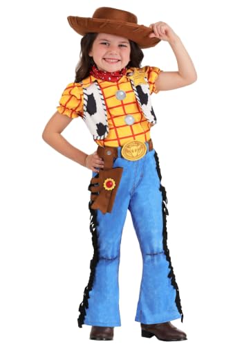 Disfraz Woody Toy Story para Niñas con Sombrero y Accesorios