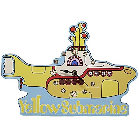 Reloj de Pared The Beatles Yellow Submarine (El Submarino Amarillo) Cover