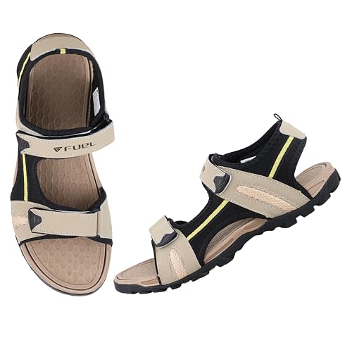 Image of FUEL Punch-02 Lightweight & Anti-Skid Rubber Sole Casual Sandals & Floaters for Mens & Boys for Outdoor