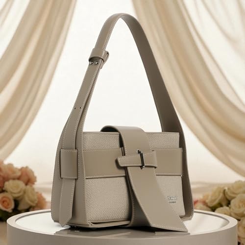 Image of EXOTIC Premium Weave & Leather Textured Buckle Sling Bag I Shoulder Bag Handbag for Work | Ladies purse | Stylish Shoulder Bag | Gift For Ladies