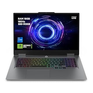 Lenovo LOQ Gaming AI Laptop | 17,3" Full HD 165Hz | NVIDIA GeForce RTX 5070 | Intel Core i7-14700HX | 16 GB RAM | 512 GB SSD | Win11 | QWERTZ | Tastiera RGB a 24 zone, grigio, 3 mesi G ame pass