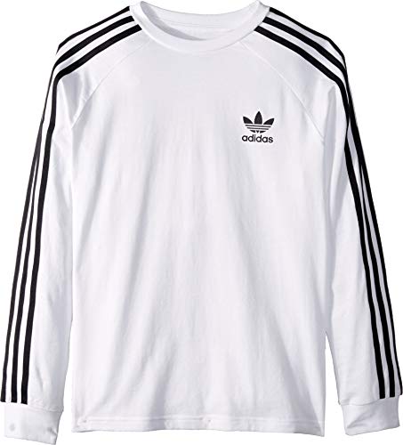adidas Originals Kids' 3-Stripes Long Sleeve Tee2