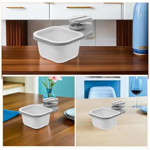 Canasta pequeña rotativa para basura Healifty 2 piezas miniatura 3
