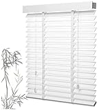 Élevez votre espace : ces stores réglables filtrent la lumière du soleil pour créer une atmosphère douce et accueillante tout en minimisant l'éblouissement. Avec des lattes rotatives à 180 degrés, vous pouvez contrôler sans effort la lumière et la circulation de l'air en utilisant le cordon de serrage pratique. Profitez d'une plus grande intimité et transformez votre chambre en un cadre idéal pour la détente et le confort. Parfait pour n'importe quelle pièce de votre maison