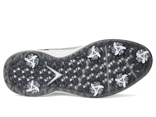 Image of Callaway Mens Coronado v4 Golf Shoes Grey /Charcoal 14 Medium | Waterproof opti-dri Microfiber Leather, ForgedFoam Midsole, 7 Spike TPU Fusion-Lite Outsole,Removable Tour Flex Pro Cleats