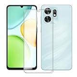 【Installation Facile Sans Bulles】: Film de protection en verre trempé pour Honor Play 60A, Il est automatiquement absorbé lors de l'installation, sans halo blanc collant, et maintient l'expérience visuelle haute définition originale de la rétine