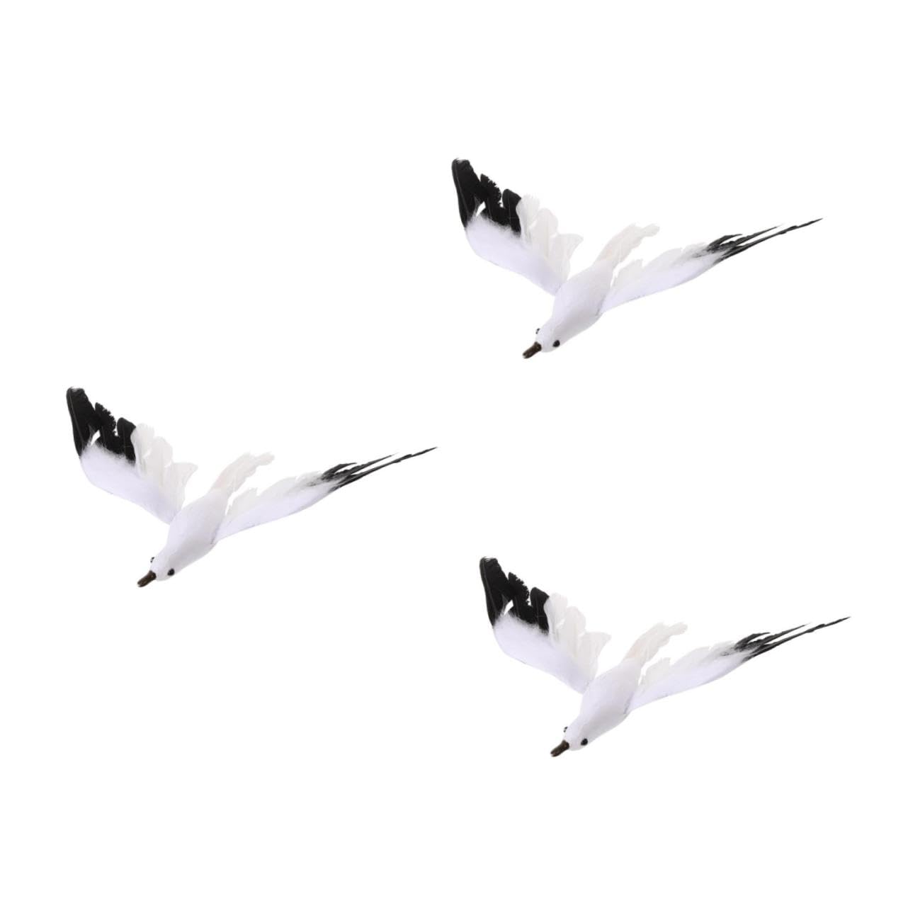 Ipetboom 3 Pezzi Simulato Parti Sospese In Miniatura Uccelli Artificiali Accessori Per La Casa Decorazioni Per La Casa Da Appendere Che