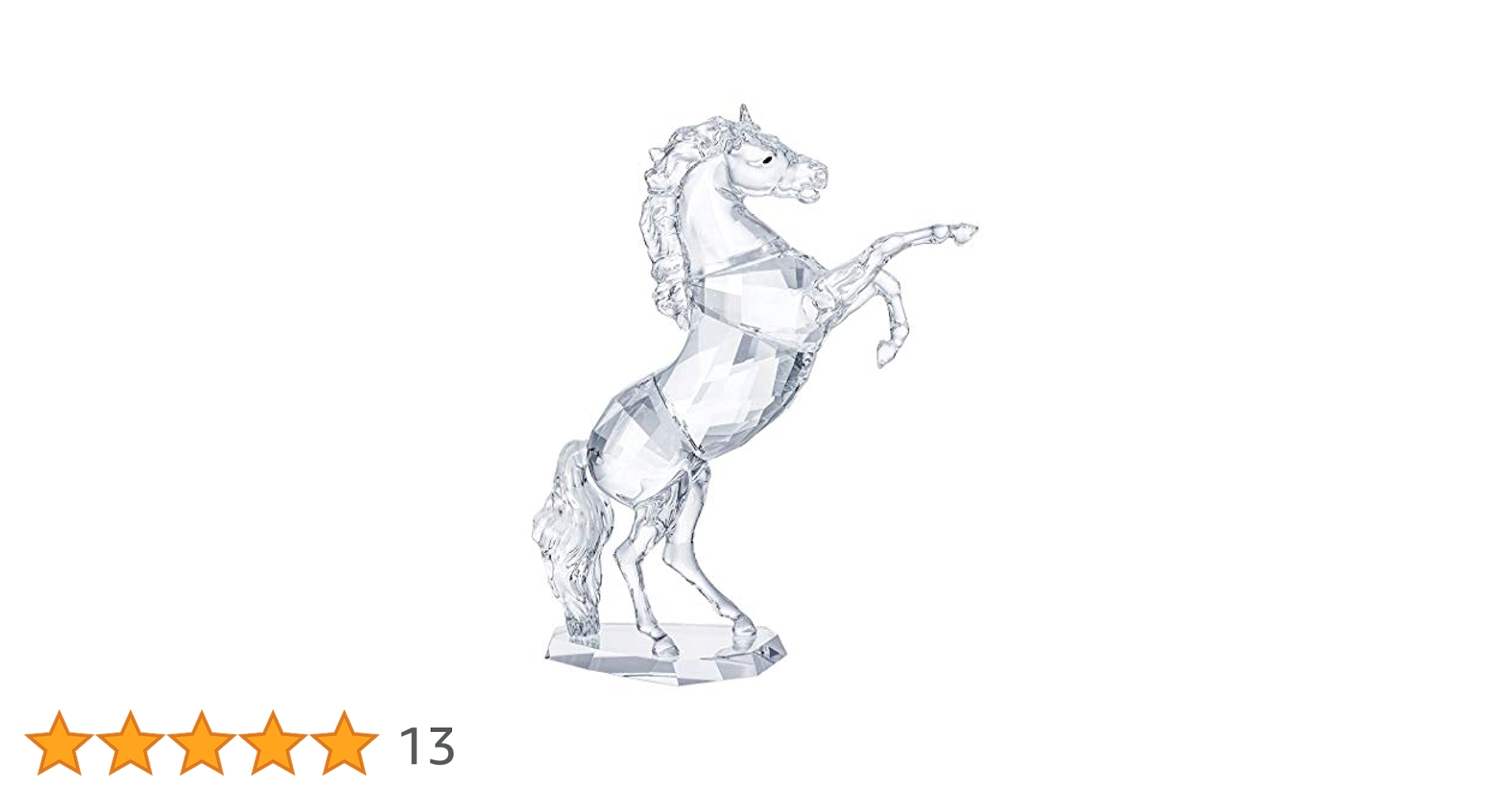 Swarovski 5470628 Stallion Crystal Figurine, Crystal, White