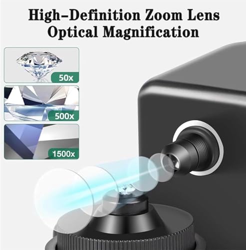 Microscope numérique LCD avec grossissement 50x-1000x pour une identification précise - 4