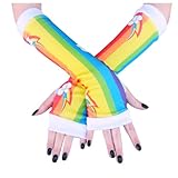 Rainbow&dash arm warmers gloves