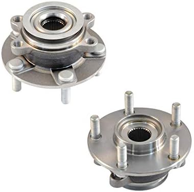 DRIVESTAR 513298 Front Wheel Hub & Bearing Assembly for Nissan Rogue 2008-13/2014-15 Rogue Select/ 2007-12 Sentra, 5 Lug w/ABS (Pair)