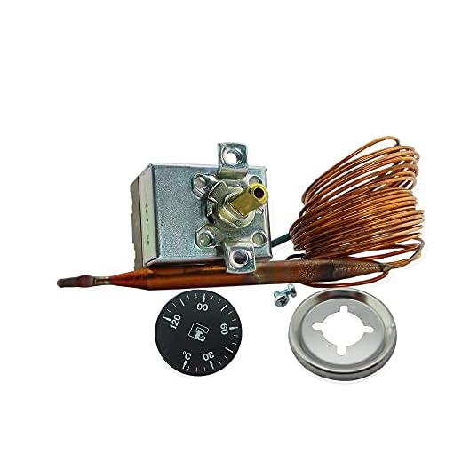 MUNDOCONTROL Kit termostato regulación 0-120ºC