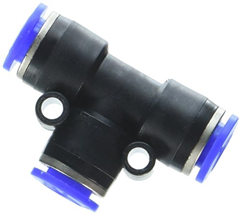 Image of 8 mm Tee Union Pneumatic Air Pipe fitting type connector pneumatic connector (5-PCS)
